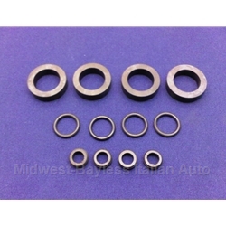       Fuel Injector O-Ring Seal KIT 12x (Fiat SOHC w/Bosch L-Jet) - NEW