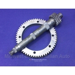 5-Spd Ring and Pinion 17/61 3.58 (Fiat Bertone X1/9, Strada 1979-88) - U8