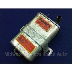 Fuel Vapor Charcoal Canister Metal (Fiat Bertone X1/9 1979-88, Other Italian) - OE / U8