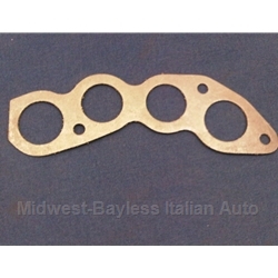 GASKET - IN/EX MANIFOLD for Fiat 124 Sedan/Wagon - NO WATER PORT - NOS