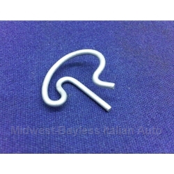 Pin Retaining Clip - Hand Brake Cable, Auto Trans Shifter (Fiat Bertone X1/9 All, 124 Spider, 850, 128) - OE NOS