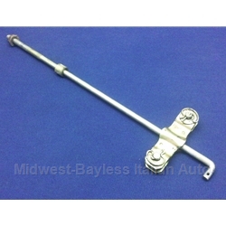 Hand Brake Clevis Rod Assembly (Fiat Bertone X1/9 All) - U8