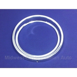 Headlight Trim Ring Outer Chrome (Fiat 124 Coupe 1967-69) - OE NOS