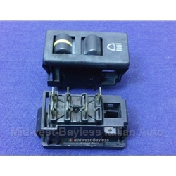 Headlight Switch "Headlamp" Ideogram (Fiat X1/9 1980-82) - U8