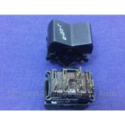 Headlight Switch 5-Pin / 3-Pos "LIGHTS" (Fiat X1/9 1973-78 + Lancia Scorpion) - OE NOS