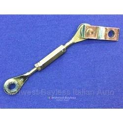 Headlight Motor Turn Buckle Link Assy 6mm (Fiat X1/9 1973-82) - OE/RENEWED