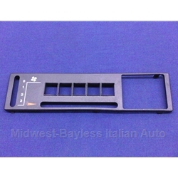 Heater Control Lever Cover w/AC (Fiat Bertone X19 1979-86) - U8