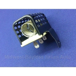 Heater Fan Switch Ballast Resistor (Fiat Bertone X1/9 1979-88, Lancia Scorpion, Beta  w/AC) - U8