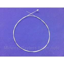 Hood Release Cable Inner Wire 1000mm (Fiat 124, 128, 131, Ritmo All) - OE NOS