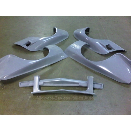 Widebody Fender Flare Kit Fiberglass Dallara Style Fiat Bertone X1 9 All Awesome