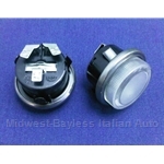 Courtesy Light Rear Quarter - Stainless Bezel (Fiat 131 / Brava 1975-78 + All) - NEW