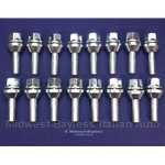 Lug Bolt Set PCD Variation for 4x100 Wheels 30mm 16x 12x1.25 - NEW