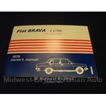 Owners Manual (Fiat Brava 2 Litre 1979) - OE NOS