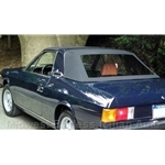 ROBBINS - Convertible Top Black Vinyl (Lancia Zagato 1979-82) - NEW