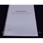 Service Manual (Lancia Beta All 1975-82) - NEW