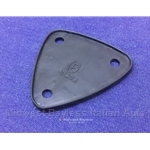 Side View Mirror Base Gasket (Fiat 124 Spider, 850 Spider) - OE NOS