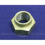 Spindle / Stake Nut - LHT Right Front 18mm (Fiat 124, 131, 1100, 1200) - NEW