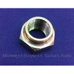 Stake Nut 18mm - Spindle RHT Left Front  / Transmission Counter Shaft (Fiat Pininfarina 124, 131, 1100, 1200) - NEW