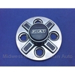Steel Wheel Center Cap Cover - Metal "FIAT" (Fiat 131 to 1978) - OE NOS