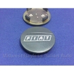 Steel Wheel Center Cap Plastic "FIAT" (Fiat 124, X1/9, 128, 131) - U8