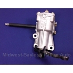 Steering Box w/Pitman Arm (Fiat Pininfarina 124 Spider, Coupe 1973-84) - OE - RECONDITIONED