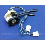 Steering Column Switch 3-Pos / 8 Wire (Fiat 850 to 1972, 1500 Cabriolet) - OE NOS w/BLEMISH