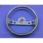 Steering Wheel - Black Smooth Style (Lancia Scorpion) - U8