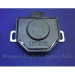 Fuel Injection Throttle Position Sensor Switch "TPS" (Fiat Pininfarina 124 Spider, X1/9, 131, Lancia) - OE BOSCH