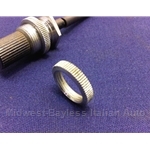 Retainer Nut - Toggle Switch, Trip / Odometer Reset Knob - Chrome (Fiat Pininfarina 124, 850 All) - U8