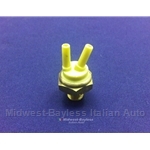 Vacuum Thermoswitch Yellow (Fiat DOHC SOHC 1979-80) - OE NOS