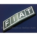Badge Emblem "FIAT" Front Grille (Fiat 131 1974-78) - OE NOS