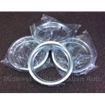 Beauty Ring SET 4x - ALL METAL for 14"(Fiat Lancia) - OE