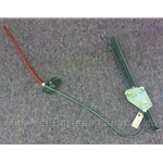Window Regulator Front Right (Fiat 128SL Coupe) - OE NOS