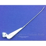 Wiper Arm - Bolt On Silver (Fiat 850 Coupe 1967-70) - OE NOS