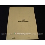 Wiring Diagrams Manual (Fiat X19 1977) - NEW
