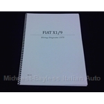Wiring Diagrams Manual (Fiat X19 1979) - NEW
