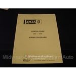 Wiring Diagrams Manual (Lancia Beta Coupe 1975-78) - NEW