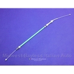 Accelerator Cable (Fiat 124 Spider, Coupe 1975-77) - OE NOS