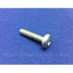 Screw M6x25mm Pan Head - Lower Arm Rest (Fiat Bertone X1/9, 124, 128) - NEW
