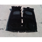 Carpet Black Moulded PLUSH OE (Lancia Beta Zagato 1979-82) - U8