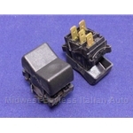 Headlight Switch 4-Pin / 3-Pos (Fiat 124 Sed/Wag, 128 1975, 131, 850 Spider 1973) - OE NOS