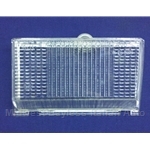 Reverse Light Lens Right Clear (Fiat 124 Coupe 1973-75) - OE NOS