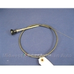 Hand Throttle Cable (Fiat 850 Spider) - OE NOS