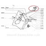 Wiper Post (FIat 131 1975-78 Left Hand Drive) - OE NOS
