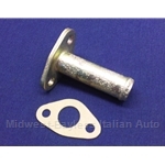 Water Pump SOHC Heater Tap Return Pipe (Fiat X1/9, 128) - OE / RENEWED