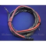 Battery Cable Positive (Pininfarina 124 Spider 1983-85) - U8