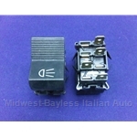 Headlight Switch 4-Pin / 3-Pos (Fiat 131, 128, Other FIAT) - OE NOS