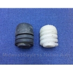 Cowl Grille Thumb Screw Bump Stop Rubber / Plastic (Fiat Pininfarina 124 Spider) - U8