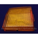 Turn Signal Lens Rear Right Amber (Fiat 124 Spider 1970, 1973-78) - OE NOS