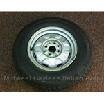Steel Wheel Spare Tire Combination 165 SR 13 (Fiat 124, 131 1979-On) - U8